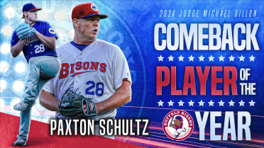 Paxton Schultz is the Comeback Player of the Year