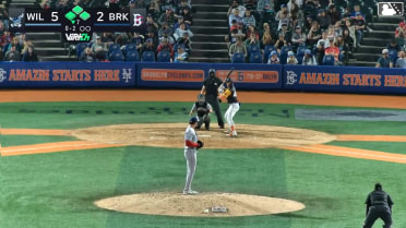 Grae Kessinger hit by pitch. Sam Biller scores. Diego Mosquera to 3rd. John Bay to 2nd.