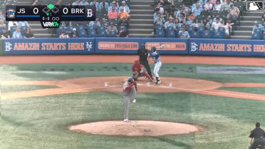 John Bay homers (10) on a fly ball to center field. Yonatan Henriquez scores. Ronald Hernandez scores.
