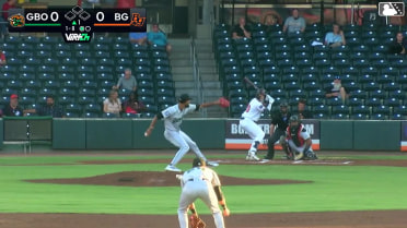 Ronaldo Gallo In play, run(s) to Nathan Flewelling