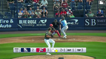 Luke Russo In play, run(s) to Aaron Parker