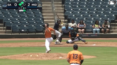 Kai Murphy doubles (4) on a line drive to left fielder Devin Taylor. Albert Fabian scores. Francisco Acuna scores.