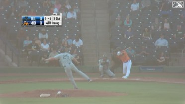 Nick Frasso records his 5th and final strikeout