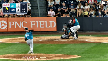 Marco Luciano homers (10) on a fly ball to right center field. J.C. Escarra scores.
