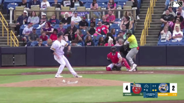 Rosman Verdugo homers (11) on a fly ball to left field.