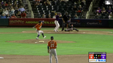 Conner Capel singles on a ground ball to right fielder Jared Dickey. Sterlin Thompson scores. Chad Stevens to 3rd.
