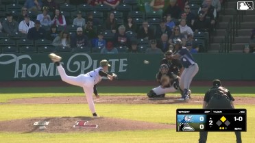 Jakob Wright In play, run(s) to Junior Tilien