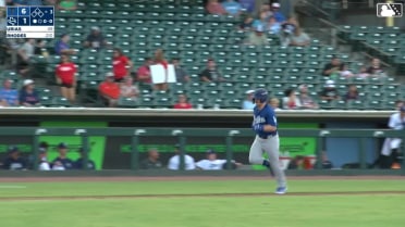 James Tibbs III mashes a homer for Double-A Tulsa