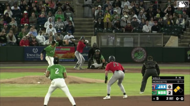 Levi Wells In play, run(s) to Cody Morissette