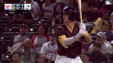 Yilber Díaz Swinging Strike to Nick Schnell