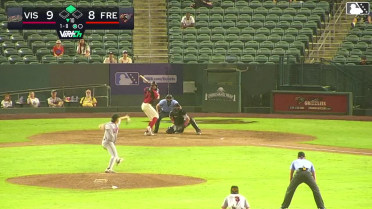 Cristian Arguelles singles on a ground ball to center fielder Brayden Dowd. Ashly Andujar scores.
