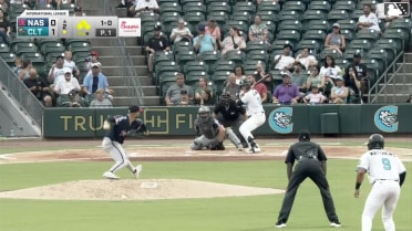 Ryan Galanie hits a grand slam (12) to left field. Andy Weber scores. Jason Matthews scores. Rikuu Nishida scores.