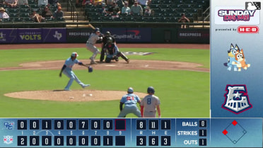 Ryan Fitzgerald singles on a line drive to right fielder Dairon Blanco. Eliezer Alfonzo scores. Michael Siani to 3rd.