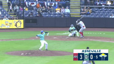 Henry Godbout grounds into a double play, first baseman Drew Brutcher to third baseman Kyle Walker to shortstop Narbe Cruz to first baseman Drew Brutcher. Stanley Tucker out at 2nd.