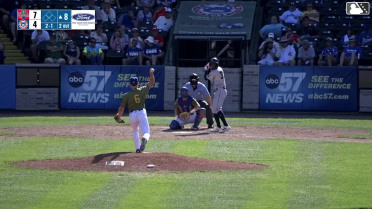 Andy Lugo homers (5) on a fly ball to left center field.