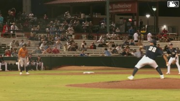 Clark Elliott singles on a line drive to right fielder Braedon Karpathios. Cameron Leary scores. CJ Rodriguez to 2nd.