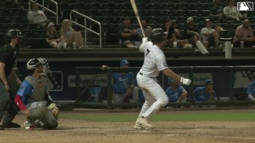 Caleb Bonemer's 16th home run in Double-A Birmingham