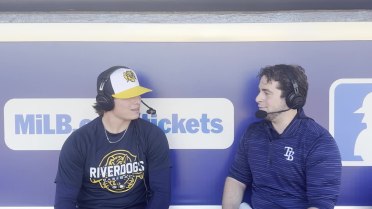 Rays No. 4 prospect Daniel Pierce on two-homer night