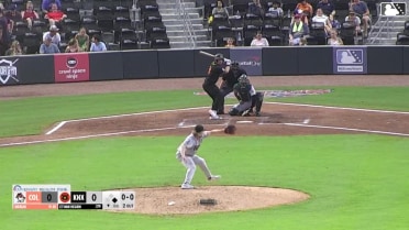 Lucas Braun Swinging Strike to Ethan Hearn