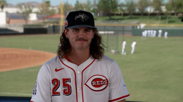 Rhett Lowder is playing in the Fall League