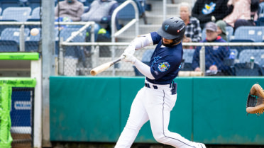 Carlos Jimenez homers (2) on a fly ball to center field. Luke Stevenson scores.