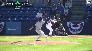 Wyatt Young walks. Eli Serrano III scores. Jose Ramos to 3rd. JT Schwartz to 2nd.