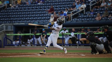 Fischer Blasts 43rd Home Run, Shuckers Clinch Winning Record at Home with Win