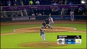 Cristian Hernández singles on a ground ball to left fielder Josh Adamczewski. Ethan O'Donnell scores. Jay Beshears scores.