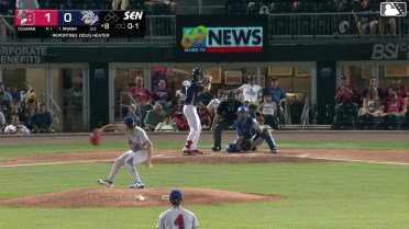Kameron Misner homers (16) on a fly ball to right field.