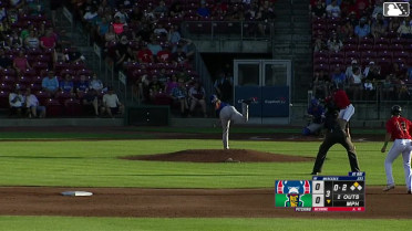 Yasser Mercedes singles on a fly ball to right fielder Miguel Useche. Henry Kusiak scores. Yasser Mercedes out at 2nd on the throw, right fielder Miguel Useche to shortstop Angel Cepeda.
