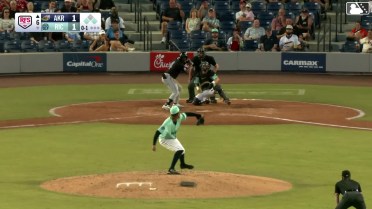 Yunior Marte Swinging Strike to Wuilfredo Antunez