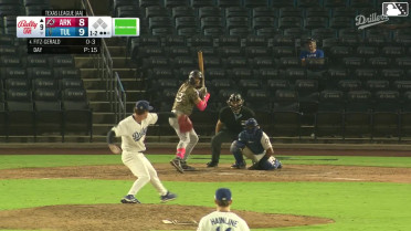 Hunter Fitz-Gerald strikes out swinging.