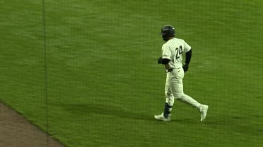 Jasson Domínguez's great home plate performance