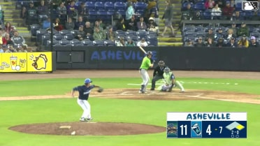 Rafe Perich singles on a line drive to left fielder Ethan Frey. Maxton Martin scores. Rafe Perich to 2nd. Fielding error by left fielder Ethan Frey.