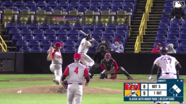 Nolan Schubart singles on a line drive to right fielder Kavares Tears. Jace LaViolette scores. Aaron Walton to 3rd.