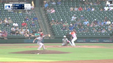 Tyler Whitaker homers (8) on a fly ball to left center field.