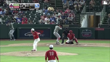 Brycen Mautz In play, no out to Ben Gamel