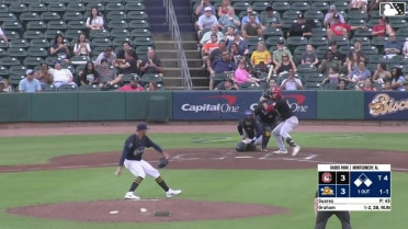 Santiago Suarez Ball to Carter Graham