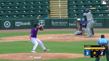 Julio Zayas strikes out swinging and Antonio Jimenez caught stealing 3rd, catcher Irvin Nunez to third baseman Harry Genth to catcher Irvin Nunez.