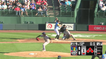 C.J. Pittaro hit by pitch. Carlos Pacheco scores. Ali Camarillo to 3rd. Myles Naylor to 2nd.