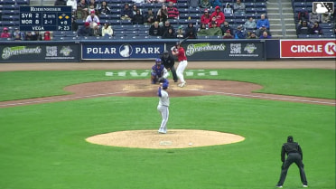 Nate Eaton singles on a ground ball to shortstop Jackson Cluff. Nick Sogard scores. Mickey Gasper to 2nd.