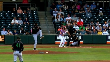 Hung-Leng Chang rings up a career-high nine batters