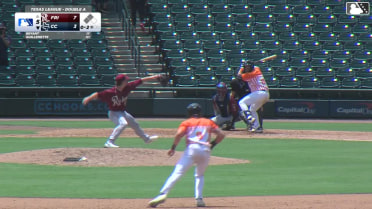 Garret Guillemette grounds out, third baseman Corey Joyce to first baseman John Taylor. Zach Dezenzo scores.