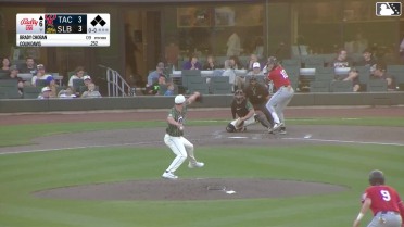 Colin Davis grounds into a double play, shortstop Yolmer Sánchez to second baseman Kyren Paris to first baseman Ryan Nicholson. Patrick Wisdom scores. Spencer Packard to 3rd. Jakson Reetz out at 2nd. Colin Davis out at 1st.