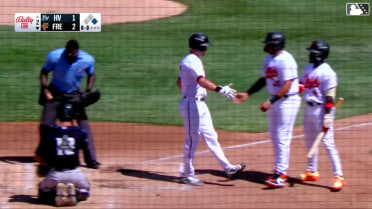 Ike Irish's two-run home run
