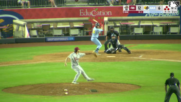 Jack Hurley doubles (1) on a line drive to right fielder Orlando Martinez. Anderdson Rojas scores. Demetrio Crisantes scores. Jansel Luis to 3rd.