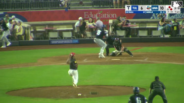 Josue De Paula singles on a ground ball to right fielder Gavin Conticello. Jake Gelof scores. Taylor Young to 2nd.