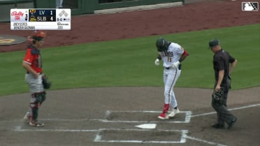 Denzer Guzman's first Triple-A home run