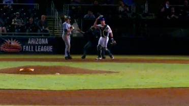 Walker Janek throws out Patrick Clohisy