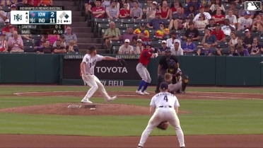 Hayden Cantrelle triples (2) on a line drive to right fielder Dominic Fletcher. Ed Howard scores.